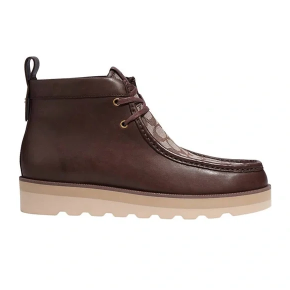 Signature Jacquard Chukka Boots - Picture 2 of 5